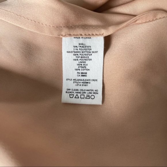 THEORY Melaena Ivory Elevate Crepe Dress NWT 8 - Picture 14 of 15